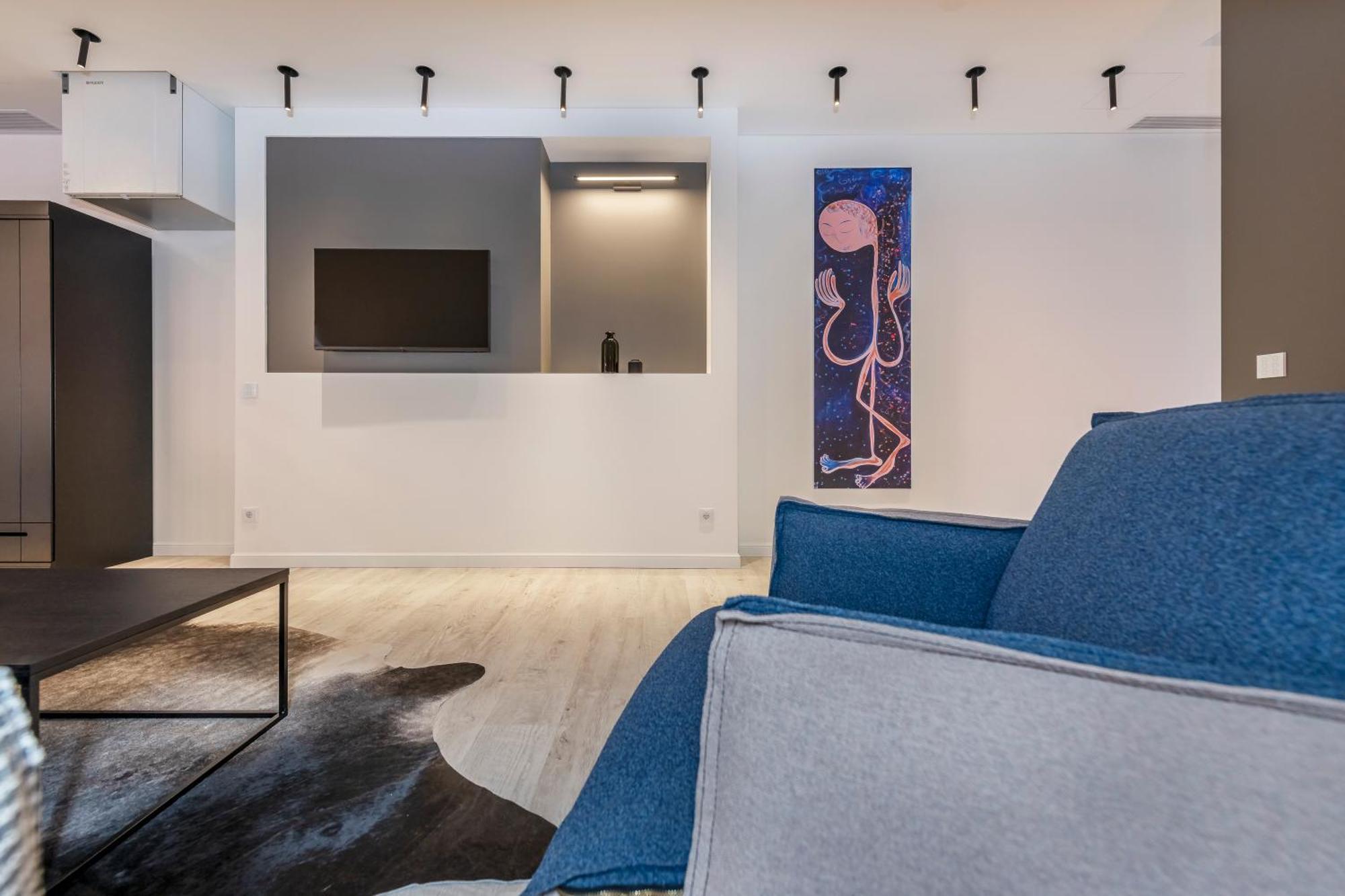 וילנה Artsy Exclusive Old Town Residence Gallery Walk חדר תמונה
